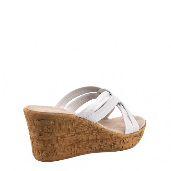 NEW ONEX women's bethany wedge in white - Picture 3 of 3